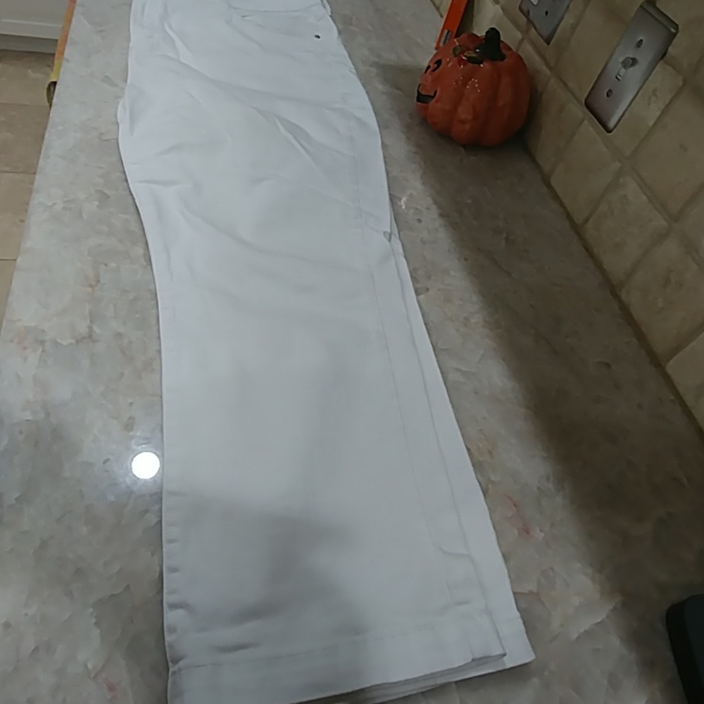 NYDJ jeans boot cut white ankle 20 W